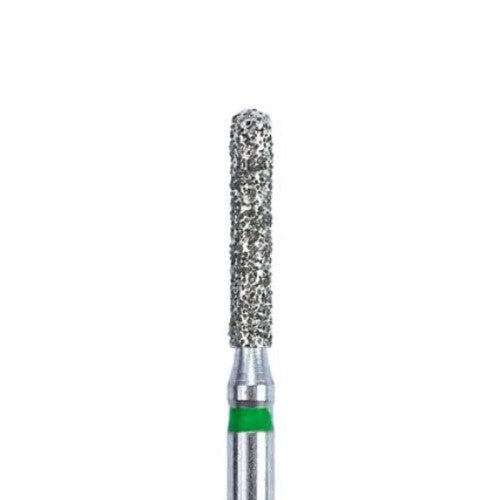 Tempo FG Single Use Diamond Burs - KS Modified Round End Cylinder Shape Qty 25 - Strauss Diamond - GoldenDent